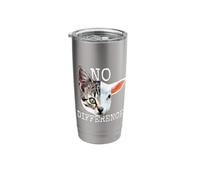 No Difference Saying Vegetarian Veggie Lamb Cat Lover Vegans Stainless Steel Insulated Tumbler