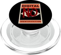 No Digital ID Dystopian Protest For Privacy & Freedom PopSockets PopGrip for MagSafe
