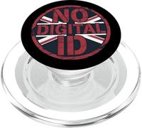 No Digital ID UK Protest British Freedom & Privacy PopSockets PopGrip for MagSafe