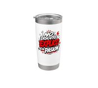 No Discuto Explico Con Pasion Humor Español Stainless Steel Insulated Tumbler