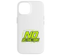 No Distractions Focus Discipline Motivation Graphic Case for iPhone 14
