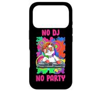 No DJ No Party DJ Unicorn Music Festival Rave Case for iPhone 17 Pro