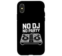 No Dj No Party Turntable Vibe Master Case for iPhone X/XS
