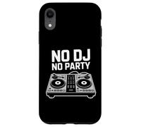 No Dj No Party Turntable Vibe Master Case for iPhone XR