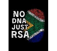 No DNA Just RSA: Alternate Blank Lined Nite Book and Journal - 8.5 x 11, 120 pages