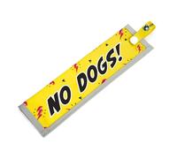 NO DOGS Space Awareness Sleeve for Reactive Dogs, Reflective, Waterproof, Double Sided Slip-on for the Dog Lead