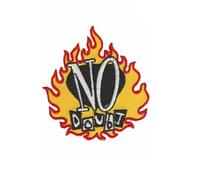 No Doubt Rockband Ska Punk New Wave Patch Badge Embroidered Iron on Applique Patch Accessory
