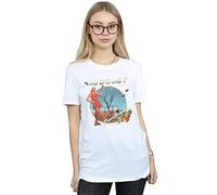 No Doubt Women's Tragic Kingdom Boyfriend Fit T-Shirt White Large