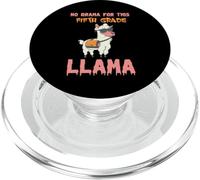 No Drama For This Fifth Grade Llama Funny Back To School PopSockets PopGrip for MagSafe