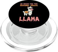 No Drama For This Second Grade Llama Funny Back To School PopSockets PopGrip for MagSafe