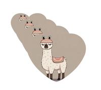 No Drama Llama Car Air Freshener Cards Set of 4 Pieces Long Lasting Hanging Scented Cards Auto Aromatherapy Tablets Personalized Car Fresheners Gifts for Men Women - Lavender Scent