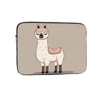 No Drama Llama Laptop Bag 17 inch Business Briefcase Gifts for Men Women Water Resistant Laptop Sleeve Carry On Laptop Case Shockproof Protective Computer Bag Notebook Case