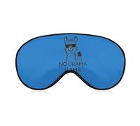 No Drama No Llama Sleep Eye Mask Cute Blindfold Eye Covers Eyeshade for Women Men Gifts