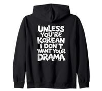 No Drama Please Unless It’s Korean Zip Hoodie