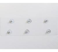 No Drill 2 PCS Adhesive Support - Suitable for Use in 1500ml Manual Pressing Head Wall Mounted Soap Dispenser,Suitable for use in Two Styles of soap dispensers