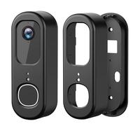No Drill Adhesive Video Doorbell Mount for Arlo Video Doorbell 2K/HD (2nd Gen), Anti-Theft Camera Mount Bracket for Arlo Doorbell Camera, Not Block Doorbell Sensor, No-Drill Mounting Bracket for Homes