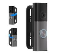 No-Drill Adjustable Angle Doorbell Mount for Ring & Blink, Compatible with 2026 Ring Battery Doorbell 2nd Gen/Pro/Plus, Anti-Theft Camera Holder for Apartment, Business & Rental Homes