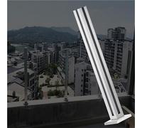 No-Drill Black Stair Railing s 100cm Corner Height Modern Indoor Column for Staircases Stylish and Easy Installation Perfect for Home Safety and Design