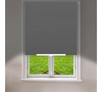 No Drill Blinds Blackout Stick On Easy Fit Self Adhesive Temporary Shades | Non-woven Fabric, Cut to Size, Perfect Fit, No Screw, Adjustable, Thermal, For Bathroom Kitchen Bedroom Windows Doors