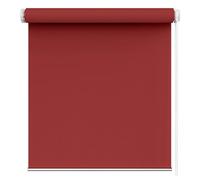No Drill Blinds Curtains Roller Blinds 35 x 120 cm Without Drilling, Translucent and Darkening, Blackout Curtains Roller Blind, Blackout rollo blind Vertical Blinds, for any Room, Red