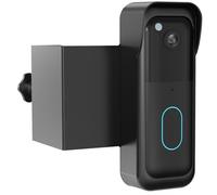 No-Drill Blink Doorbell Mount, Anti-Theft Door Mount for All-new Blink Doorbell Camera, Quick Install Doorbell Kits Ideal for Rental Apartments, No Sensor Blockage, Black