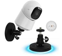 No Drill Camera Magnetic Wall Mount Compatible with Eufy Indoor Cam C210/C220/E30, Eufy IndoorCam E220 (P24) Security Cameras, Adjustable Mounting Bracket for Pet/Dog/Baby Camera