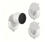 No Drill Camera Mount, 2 Pcs Indoor Camera, Strong Adhesive | Camera Wall Mount, Compatible with Ring Indoor Cam(2nd Gen) Blink Camera Mount, Suitable for Indoor Outdoor Use (White)