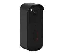 No-Drill Case for Blink Video Doorbell 2nd Gen, Protective ABS Housing Cover with Sensor Cutout, Easy Mount Without Drilling, Weatherproof Security Shell for 2025 Model, Black