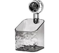No-Drill Clear Wall Caddy,2024 New Light Luxury Style Glacier Pattern Suction Cup Shelf,Drill-Free,Removable,Multifunctional Triangle & Rectangle Storage,Bathroom Caddy Shower Organizer (Grey, S)