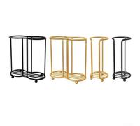 No drill cup storage rack for disposable water tea cups compact metal dispenser for countertop organization (White (single cell))