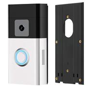 No-Drill Doorbell Bracket, Heavy Duty Adhesive Mount Sticky Wall Mount for Ring Video Doorbell 2/3/3 Plus/4/ Battery Doorbell (2024 Release), Doorbell Mount Accessories for Apartment, Home, Office