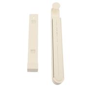 No Drill Extendable Door Hook Foldable Mult Functional Clothes Rack Cream White Load Capacity 15kg Suitable for Hanging Clothes in Bathrooms Bedrooms Towel Laundry Basket Bag (White)