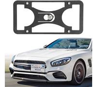 No Drill Front License Plate Bracket Mount Kit Compatible with Mercedes-Benz SL Class 2013-2020, Front Bumper License Plate Mounting Kit