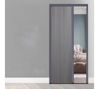 No Drill Honeycomb Folding Door, Easy Installation and Smooth Operation for Balcony, Living Room, Study, and Tea Room