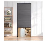 No Drill Honeycomb Folding Door Pull Down, Invisible Sliding Accordion Door for Kitchen/Closet/Bedroom/Patio, Laundry Room Retractable Doors Hardware, Custom Size(34x80in(86x203cm))