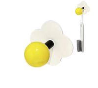 No Drill Hooks - Flower Shaped Wall Hooks, Colorful Key Holder | Heavy Duty Organizer for Umbrellas, Towels, Hats, Ideal for Bedroom, Kitchen, Bathroom or Living Room, Simple Adhesive Mono