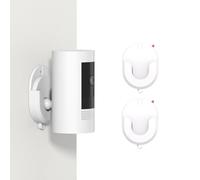 No Drill Mount Compatible With Blink/Ring/Wyze Camera,Fixing Bracket With Strong Self-adhesive Tape Fits for Ring Indoor Cam(1st/2nd Gen),Ring Stick Up Cam,Blink Camera 4/3,Blink Mini 2K+,Blink Mini