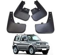 No-Drill Mudflaps for Suzuki Jimny 2005-2016, Bolt-On Kit, Road Legal