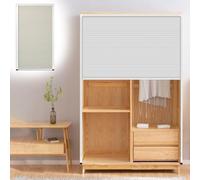 No Drill Retractable Concertina Door for Closet Wardrobe, Temporary Garage Gate, Interior Folding Sliding Screen Room Divider