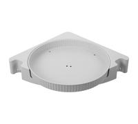No Drill Rotating Corner Shelf Wall Mounted Se Rack & Turntable Sto for Seasoning Jars Bathroom Toiletries & Makeup s Space Saving Kitchen Solut