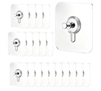 No Drill Screw Stickers for Wall, No Drill Stickers Without Nails | Picture Frame Hangers - for Home Kitchen Tiles Glass Brick Concrete Outdoor Bathroom Art Banner Block