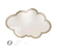 No Drill Self Adhesive Cloud Felt Board Large Decorative Pin Board Notice Bulletin Memo Board for Wall Display Pinboard for Office Home School Photo Walls (Camel (50 * 80cm))