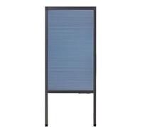 No Drill Sliding Accordion Doors Interior ，Honeycomb Invisible Folding Door Pull Down, for Room Divider Retractable Gate(37x80in/94x203cm)