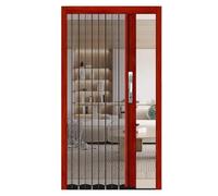 No-Drill Sliding Folding Door with Grey Mesh, Metal Locking Accordion Screen Door for Doorway, Bedroom, Entryway, Closet