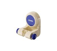 No Drill Suction Cup Adjustable Shower Head Holder for Bathroom (Ocean Blue)