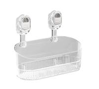 No Drill Suction Cup Shelf - Sugion Cup Shower Shelf, Golf Bath Bathroom Storage Rack | Home Shower Organizer For Toiletries, Herbs, Waterproof Suction Cup Shelf For Shower, Kitchen, Travel