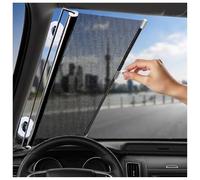 No Drilling Blackout Roller Window Shades, Suction Cups Roller Shades, Retractable Window Cover Easy To Install For Living Room Bedroom Car Window Office Bathroom(W50*H160cm)