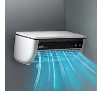 No Drilling Kitchen Wall Air Conditioner Fan, 2025 New Wireless Charging Air Conditioner, 30s Instant Cooling, Charging Air Cooler, Portable Wall Mounted Airs Conditioners for Kitchen Bedroom