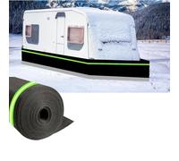 No Drilling Required Skirting for Mobile Home Exterior 80cm Tall Rv Winter Skirting Fifth Wheel Camper Accessories Iron Mesh at The Bottom Rv Screen Door Protector,30m/98ft