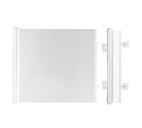 No Drilling Retractable Pet Gates, Retractable Puppy Gates, Indoor Dog Gates, Lightweight and Portable, No Drilling, Strong Mesh Fabric, for Stairs Doorways Kids Puppy